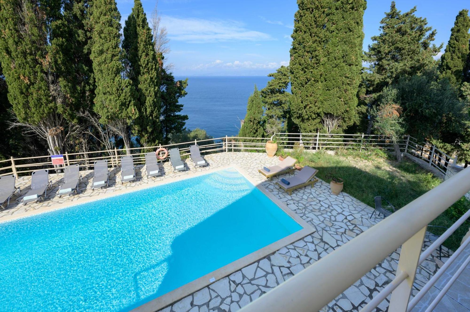 Pangolas Apartments Paxos Longós المظهر الخارجي الصورة