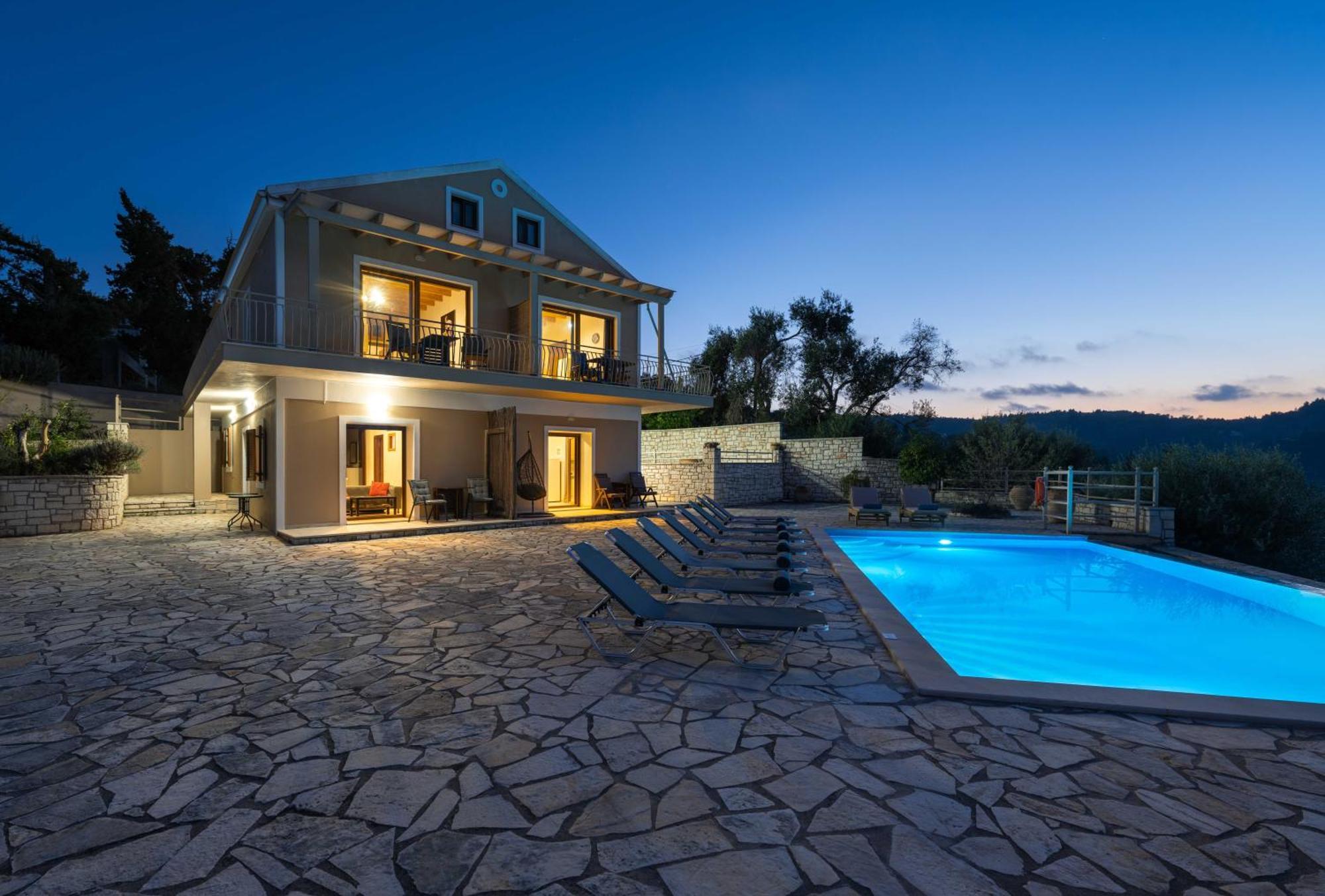 Pangolas Apartments Paxos Longós المظهر الخارجي الصورة