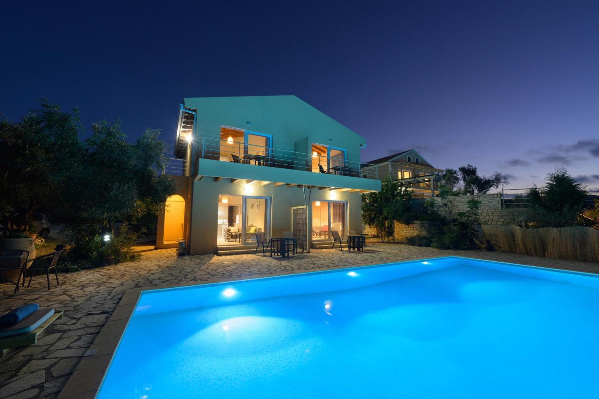 Pangolas Apartments Paxos Longós المظهر الخارجي الصورة